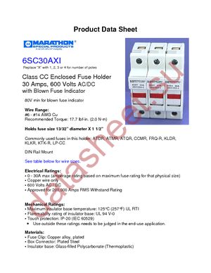 6SC30A2IB datasheet  